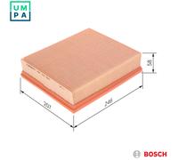 AIR FILTER 1 457 433 549 FOR LAND ROVER DEFENDER/Cabrio/Pick/Up/Station/Wagon