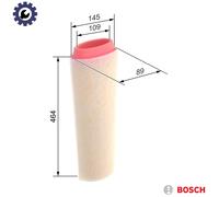 Bosch Air Filter Range Rover Mk3 (L322) 3.0d 4x4 up to 09/2006 PHE000040