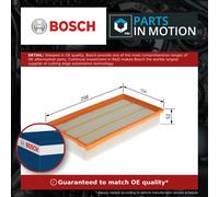 Bosch Air Filter 1 457 433 086 - Genuine OEM Paper Insert - Fits Alfa Romeo 147 & GT