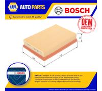 Bosch S3090 Car Air Filter - Separates Particles from the Air Intake - Moisture-resistant plus High Tensile Strength
