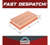 Genuine BOSCH Air Filter for Jaguar XK8 4.0 Litre Petrol May 1996 to May 1999