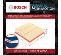 Bosch Air Filter 1457433571 - Fits Opel/Vauxhall Omega B (incl. Estate)