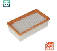 FEBI BILSTEIN Air Filter 181978 - Fits Dacia Duster / Renault (165466859R) 222 x 63.5 mm