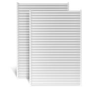 Air Filter 2x Filter for Tumble Dryer Replacement for Bosch 00481723 481723 Siemens Neckermann Lloyds Air Filter Set 140 x 95 x 17 mm