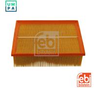 febi bilstein Air Filter, pack of one, Model 23334, for Audi A4, A4 quattro, Seat Exeo - Solutions 'Made in Germany'
