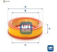 UFi Air Filter 30.066.00 – Fits Fiat, Lancia, Seat, Lada, Abarth