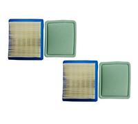 Air Filter 2pcs For BS 3.5 to 6 HP Quantum engines and some 3 & 5 HP horizontal shaft engines Replaces B&S 491588S 491435S (Pack of 2)