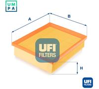 UFi Air Filter 30.664.00 – Fits Renault Trafic III, NV300 & Talento (Fiat/Nissan/Opel/Vauxhall)