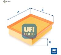 UFi Air Filter 30.664.00 – Fits Renault Trafic III, NV300 & Talento (Fiat/Nissan/Opel/Vauxhall)