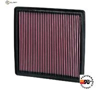 K&N Engine Air Filter: High Performance, Washable Replacement Filter: Compatible with 2007-2021 Ford/Lincoln Truck/SUV (F150, F150 Raptor, Expedition, Navigator, F250, F350, F450, F550, F650) 33-2385