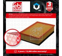 Genuine Febi Air Filter Service Replacement Insert - 37320