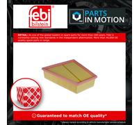 Febi Bilstein Air Filter 47826 / 6Q0129620B – Genuine New, Top Quality – Pack of 1