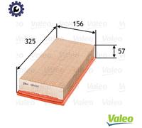 AIR FILTER FOR CITRO N PEUGEOT LANCIA FIAT ROVER FSO BX XB B1E D2A D6C VALEO