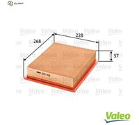 Valeo Air Filter 585008 – Fits VW Golf III/Mk/Cabriolet/IV, Vento, Jetta, Alfa Romeo 1.9L