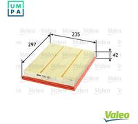 NEW AIR FILTER FOR VAUXHALL OPEL ASTRA MK IV G ESTATE T98 Z 18 XE X 14 XE VALEO