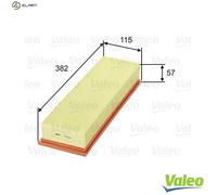 Valeo Air Filter 585014 - Fits Renault Opel Vauxhall Bedford Volvo ARO - Box S48 J8S 704