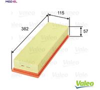 AIR FILTER 585014 FOR RENAULT 11/Hatchback/Van SUPER EXTRA/Box/Body/MPV 18 21