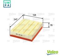 VALEO 585018 Air Filter Engine Filters Excellent Filtration Properties, Longlife Capacity, Exact and Easy Fit