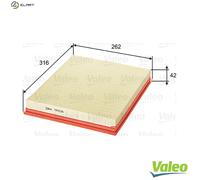 VALEO 585038 Air filter