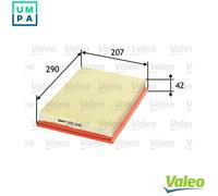Valeo Air Filter 585046 for Opel/Vauxhall Corsa C Z12XEP Z14XEP Z14XE