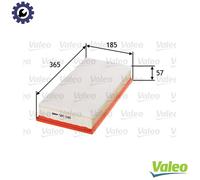 Valeo Air Filter 585048 – Panel Type – Fits Audi A3 8L, VW, Skoda, Mazda, Seat