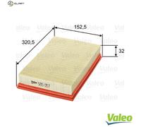 VALEO 585057 Air filter
