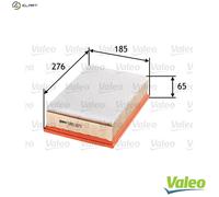 Valeo Air Filter 585077 - Panel Type - Fits SEAT SKODA VW