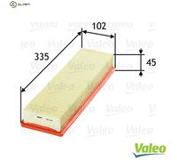 VALEO 585078 Air filter