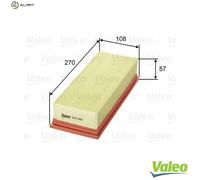 AIR FILTER 585082 FOR RENAULT MODUS/GRAND PEUGEOT PARTNER/FURGON/Box/Body/MPV