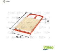 VALEO 585095 Air filter