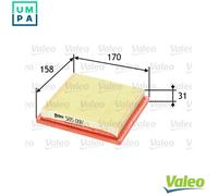 VALEO 585097 Air filter