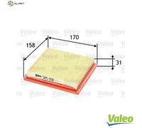 VALEO 585097 Air filter