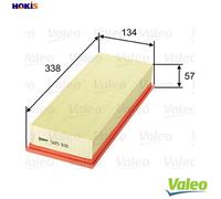 Valeo Air Filter 585108 – Fits VW, Audi, Jeep, ARO, Santana – Panel Type