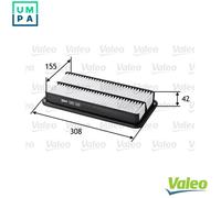 Valeo Air Filter 585128 – Panel Type, Fits Toyota, Pontiac, Lexus