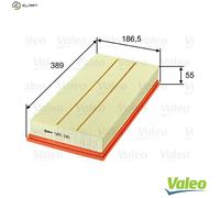 Valeo Air Filter 585146 - Fits Audi, VW, Porsche & Land Rover (Q7, Cayenne, Touareg)