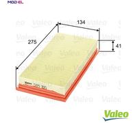 VALEO 585165 Air filter