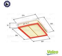 NEW AIR FILTER FOR VAUXHALL OPEL TIGRA TWINTOP X04 Z 13 DT Y 17 DT Y 13 DT VALEO