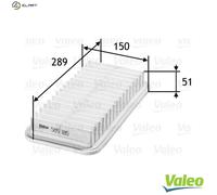 NEW AIR FILTER FOR TOYOTA COROLLA E12 4ZZ FE 3ZZ FE 2ZZ GE 1ZZ FE 4S FE VALEO