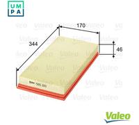 VALEO 585189 Air filter