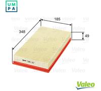 AIR FILTER FOR VOLVO S70 874 B 5244 S2 B 5252 FS D 5252 T B 5254 S 850 854 VALEO