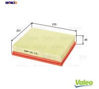 Valeo Air Filter 585238 - Panel type - Fits Mercedes-Benz SLK W170/R170