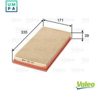 Valeo Air Filter 585241 - Fits Kia Sorento, Rondo/III/MPV, X-Trek, Sephia, Shuma/Mentor 1.8L