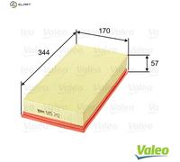 AIR FILTER 585242 FOR VOLVO D4192T3/4192T4/4192T2/4192T 1.9L 4cyl V40