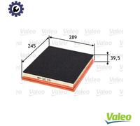 Valeo Air Filter 585245 - Panel Type - New - Fits Jeep Grand Cherokee II (WJ/WG), Nissan/Infiniti