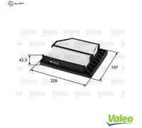 Valeo 585253 Air Filter