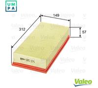VALEO 585275 Air filter