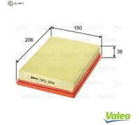 VALEO 585284 Air filter