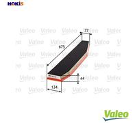 Air filter Filter Insert 585313 VALEO for BMW X3