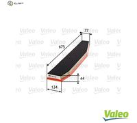 Valeo Air Filter 585313 for BMW X3 (E83) N47D20C/A, M57D30