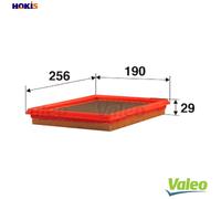 VALEO 585329 Air filter